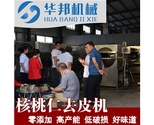 純物理 核桃仁去皮機(jī)