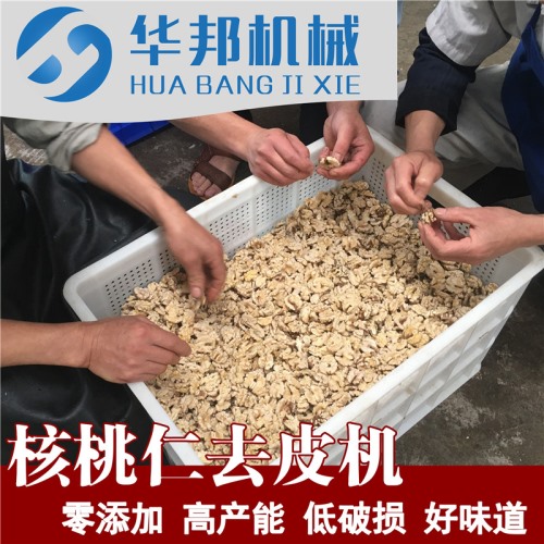 廠家直銷核桃仁去皮機(jī)  物理零堿脫皮機(jī)器