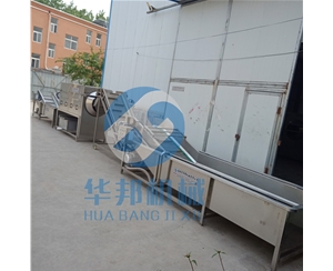 【華邦】核桃仁去皮機 日產1-2噸核桃仁去皮生產線