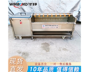 華邦生產(chǎn)胡蘿卜清洗機(jī) 蘿卜清洗設(shè)備型號齊全 十年品質(zhì)