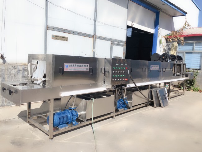 雞柳筐子清洗機 肉串周轉(zhuǎn)筐清洗機 高壓清洗去油污